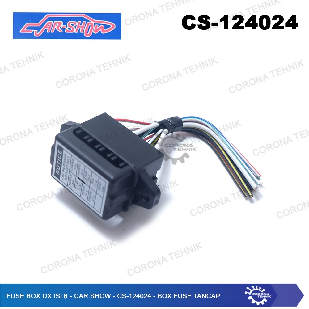 Box Fuse Tancap-Fuse Box DX Isi 8 - Car Show - CS-124024