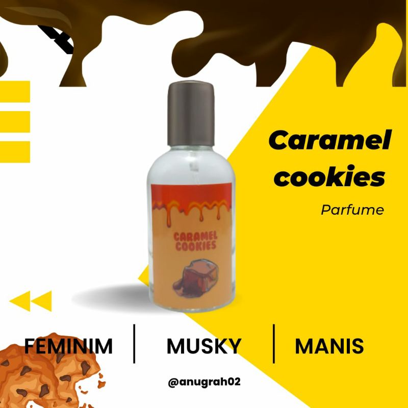 Parfum wanita Caramel cookies - parpum LELOBO