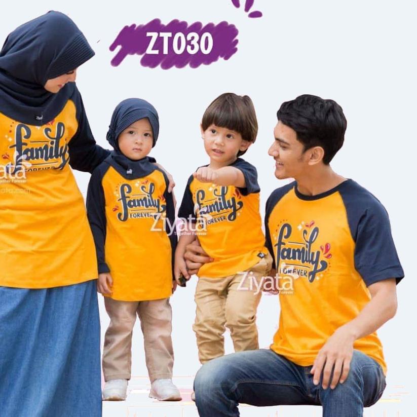 ➻ Kaos Couple Keluarga Terbaru Tangan Panjang Baju Sarimbit Keluarga Kaos Couple Premium Ziyata ➨