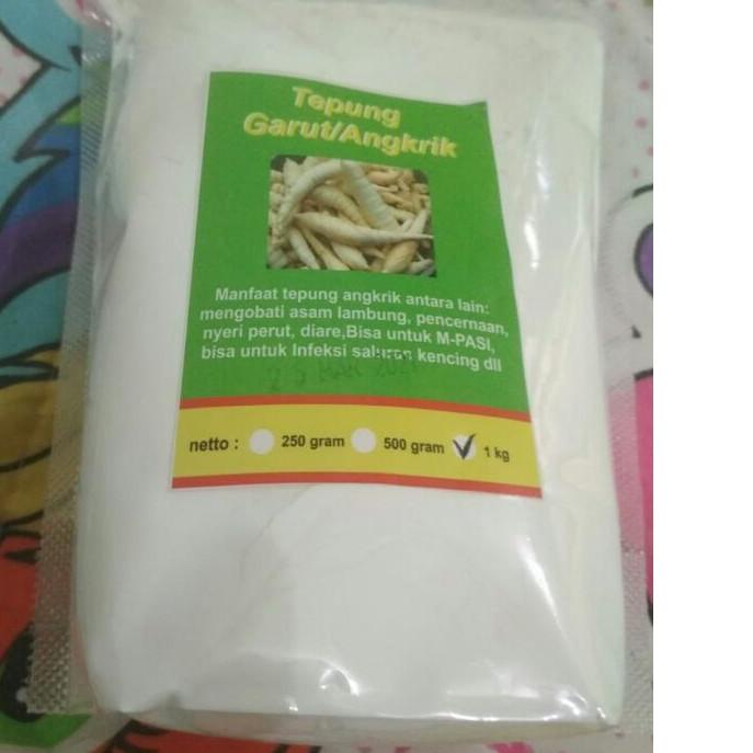 

✸ (READY) TEPUNG GARUT/AROOWROOT/PATI ASAM LAMBUNG - 1 KG ✴