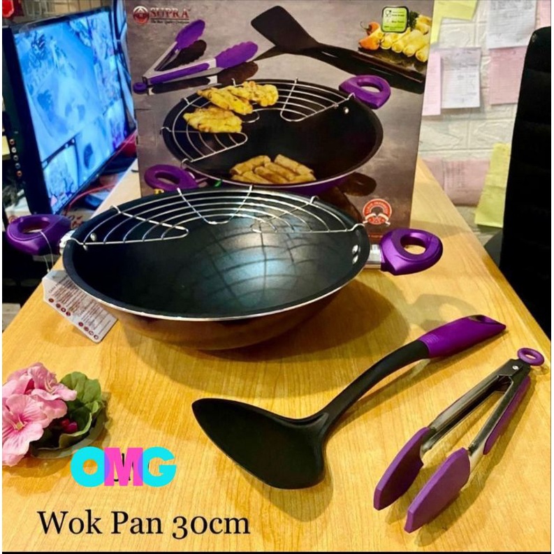 WOK PAN SUPRA 30CM SET