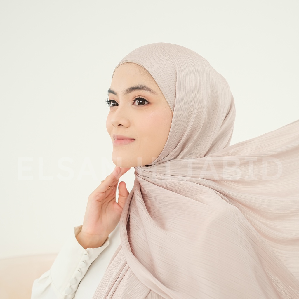 Pashmina Malay Silk Cardenza Satin Texture Premium Shawl Rayya Silk