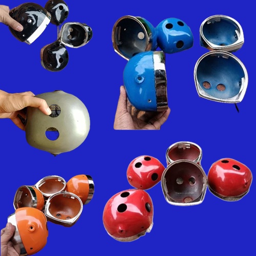 batok lampu Van van press pnp cb pnp daymaker 5,7in 16 LED