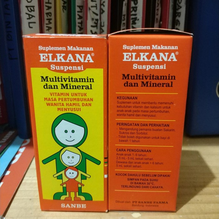 Elkana Sirup Vitamin Untuk Ibu Hamil Dan Menyusui 60 Ml