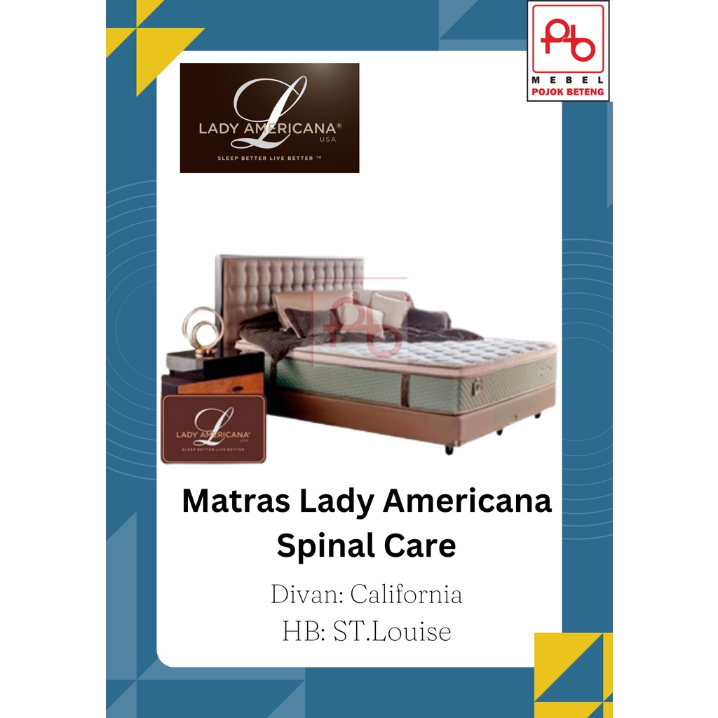 TERBARUUU Matras Lady Americana Spinal Care
