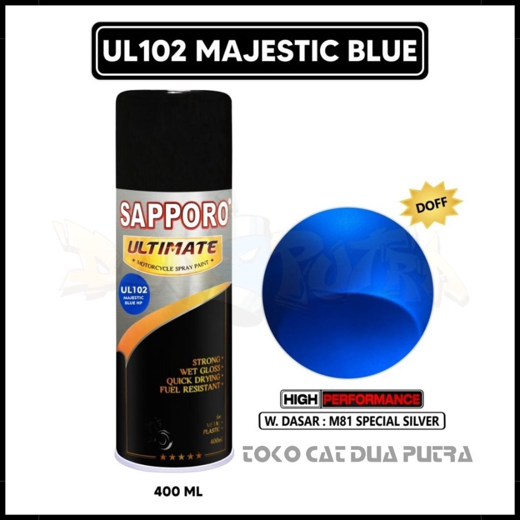 Sapporo Ultimate 400ml UL102 Majestic Blue Hp (Doff)