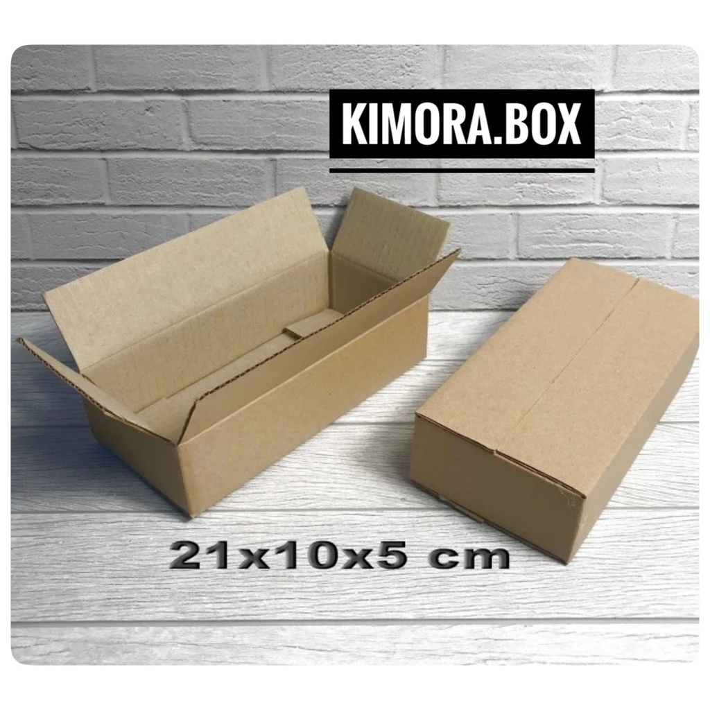

Kardus karton uk. 21x10x5 cm Kotak Box ST untuk packing Souvenir -dll