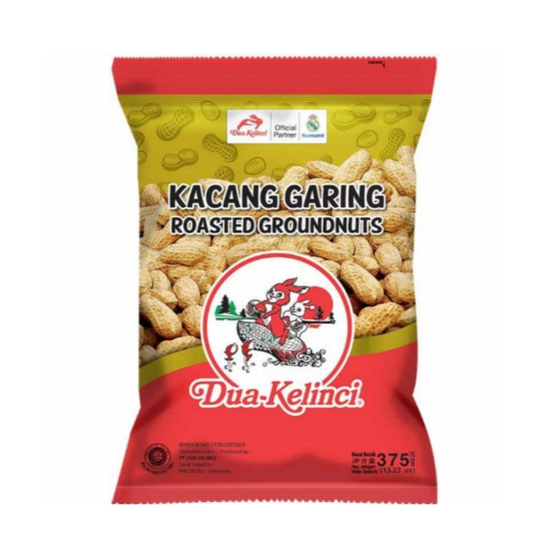 

Dua Kelinci Kacang Kulit Garing 370 g