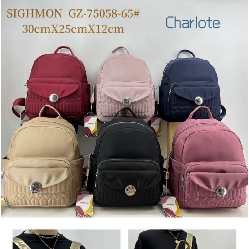 TAS SIGHMON RANSEL TERBARU. IMPORT ORI COD