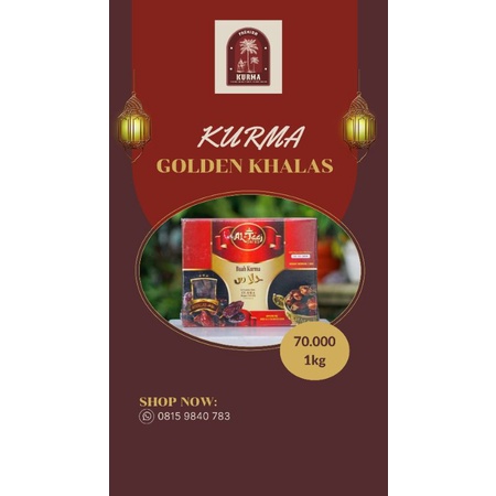 

KURMA GOLDEN KHALAS