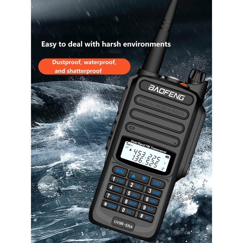 HT Baofeng UV9R Era Dual band UHF/VHF handy talky Hate Bofeng UV 9R/ UV9 Era/ UV 9 Era/ 9Era Radio K