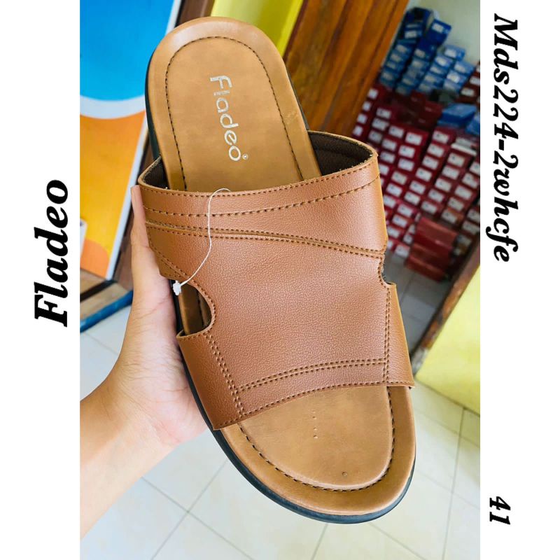 Sandal Pria Coffe/Tan size 41