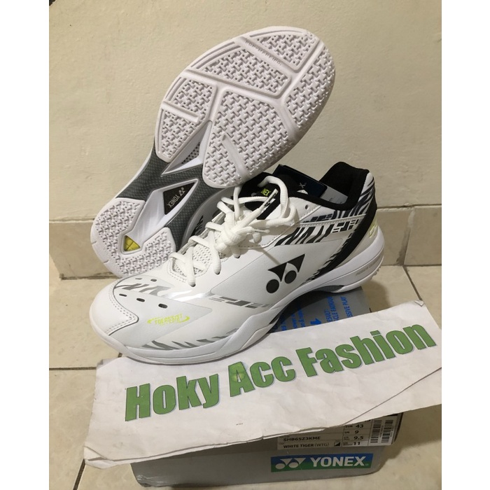 {MentariStore} Sepatu Badminton Yonex Shb 65 Z3 Man White Tiger Original Limited
