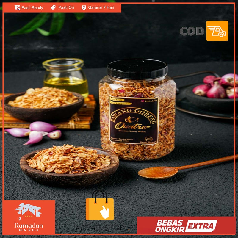 

Bawang Goreng 250 gram - Premium Brebes