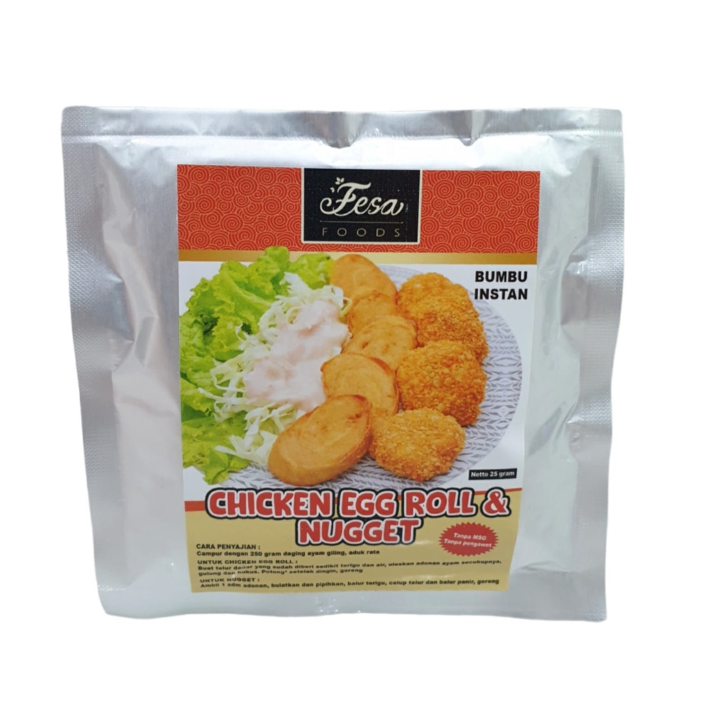 

Fesa - Premix Chicken Eggroll & Nugget