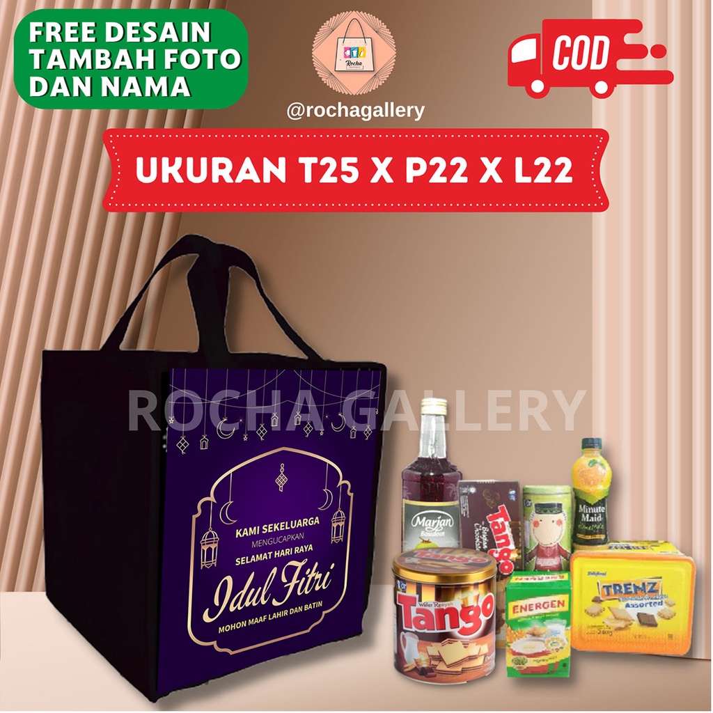 

(20 PCS) Tas Idul Fitri Paling Murah - Tas Hampers Idul Fitri Custom - Goodie Bag Idul Fitri Custom - Goodie bag Idul Fitri Paling Murah