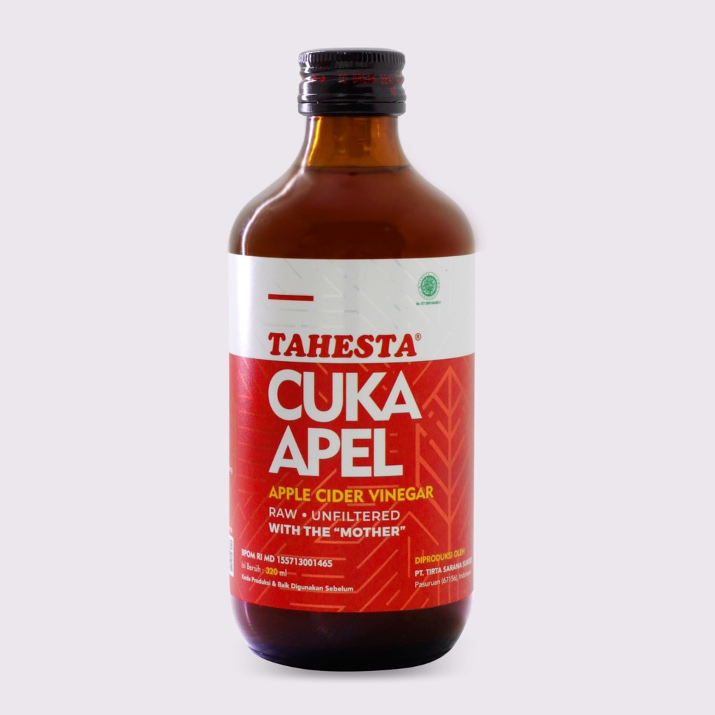 

Tahesta Cuka Apel 300ml Kemasan Baru