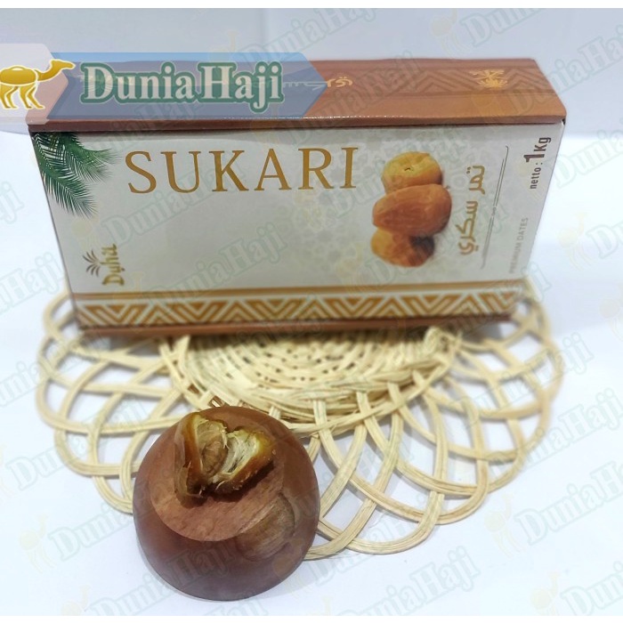 

✨NEW✨ -Kurma Sukari 1kg Al-Qossim Kurma Basah Raja Sukkari Premium Original- 2.2.23