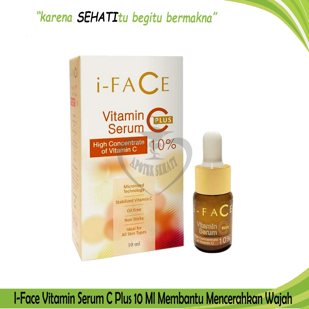 I-Face Vitamin C Serum 10 Ml Serum Wajah Vitamin Wajah