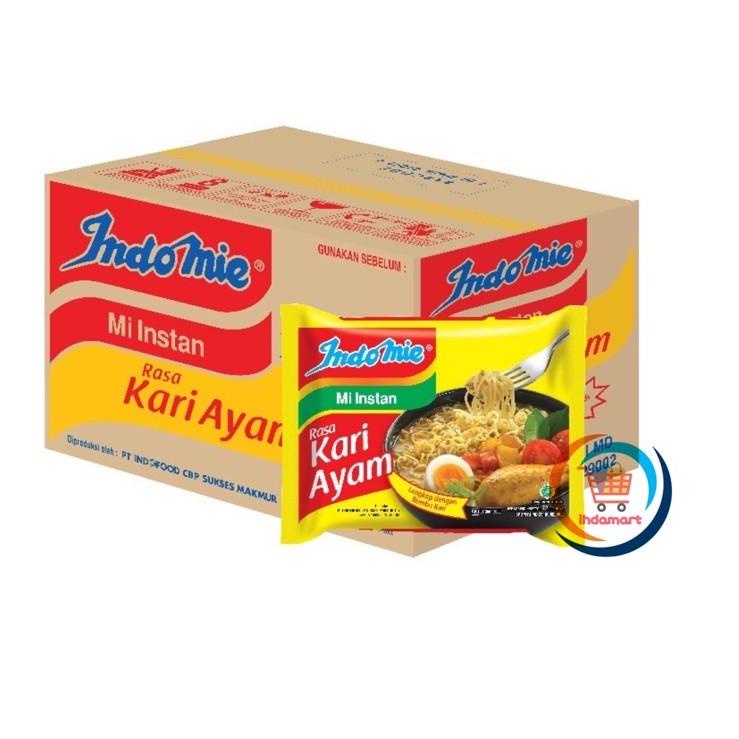 

☛ Indomie Kari Ayam 1 Dus 72 gram Isi 40 pcs ☆