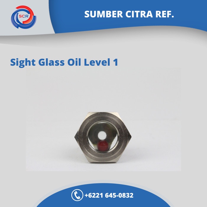 Terlaris Level Sight Glass Oil Level 1"