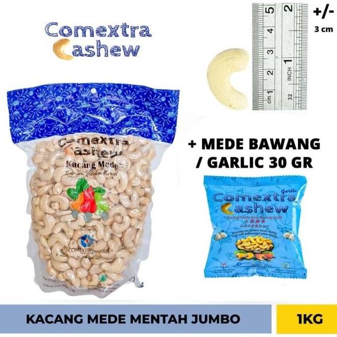 

KACANG MEDE KACANG MEDE MENTAH JUMBO 1KG - SULAWESI CASHEW KERNEL KACANG METE EL09I09A82L