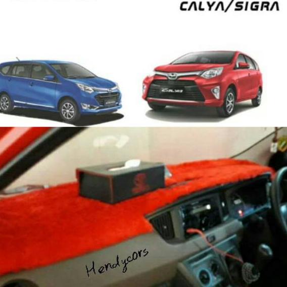 ➥ Alas Bulu Dashboard Mobil Calya/Sigra (bulu rRasfur) ☈