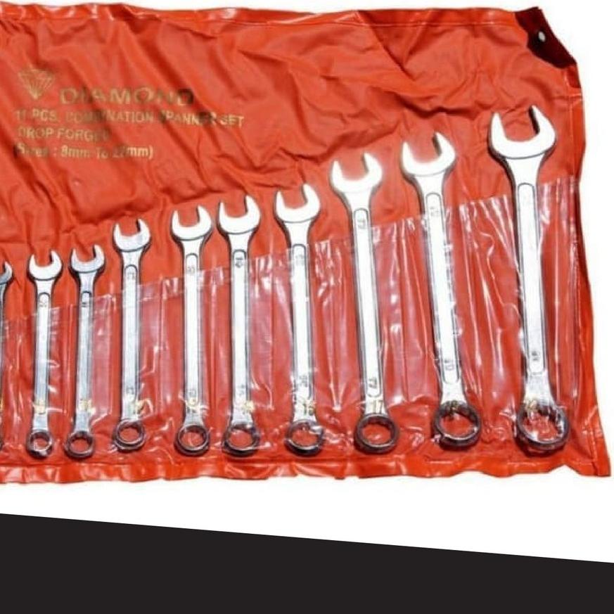 ♀ Diamond Kunci Ring Pas Set 11 pcs kunci Ring Set Kunci ring 11Pcs ۩