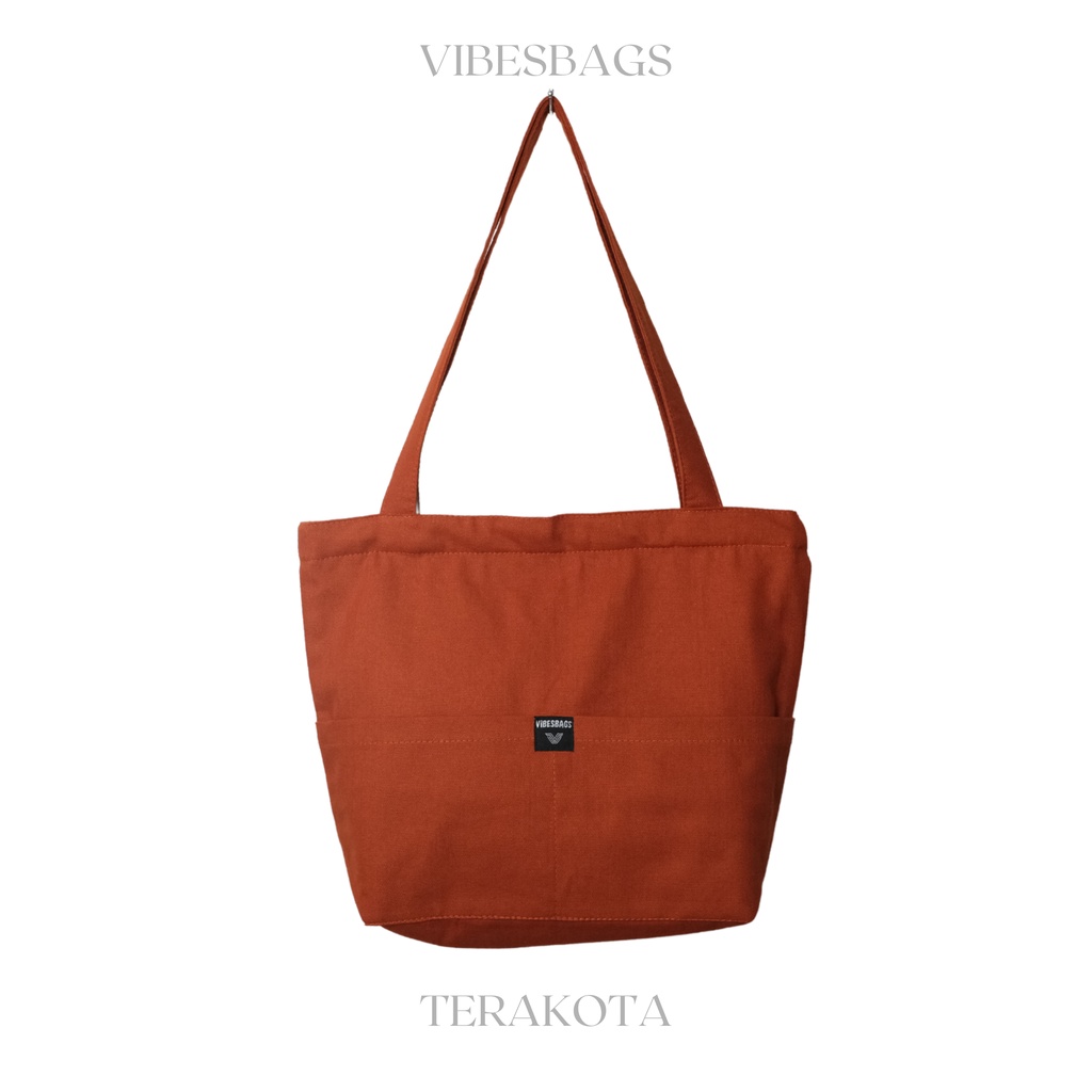 Tot bag KAMILA double pocket