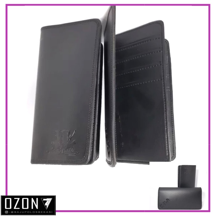 Dompet Panjang Pria Model Panjang Warna Hitam H3Z8 Dompet Simple vintage Promo Berkulitas Kualitas T
