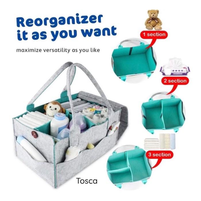 iBerry My Size Caddy Bag With Removable Flap