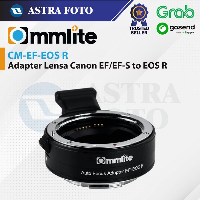 COMMLITE CM-EF-EOS R ADAPTER LENSA CANON EF/EF-S TO EOS R - AUTOFOKUS