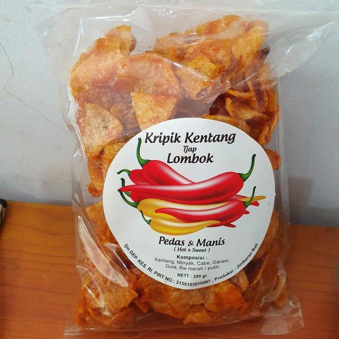 

:0:0:0] Keripik kentang pedas manis tjap lombok