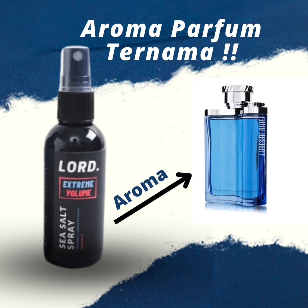 ZILLO Hair Spray Rambut 60ML Hair Styling Semprot Mist Texturizing Sea Salt Spray Untuk Menata Dan Membentuk Volume Rambut