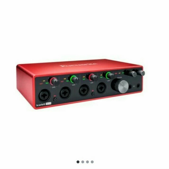 Terlaris Focusrite Scarlett 18I8 3Rd Gen Usb /Soundcard Scarlett Focusrite