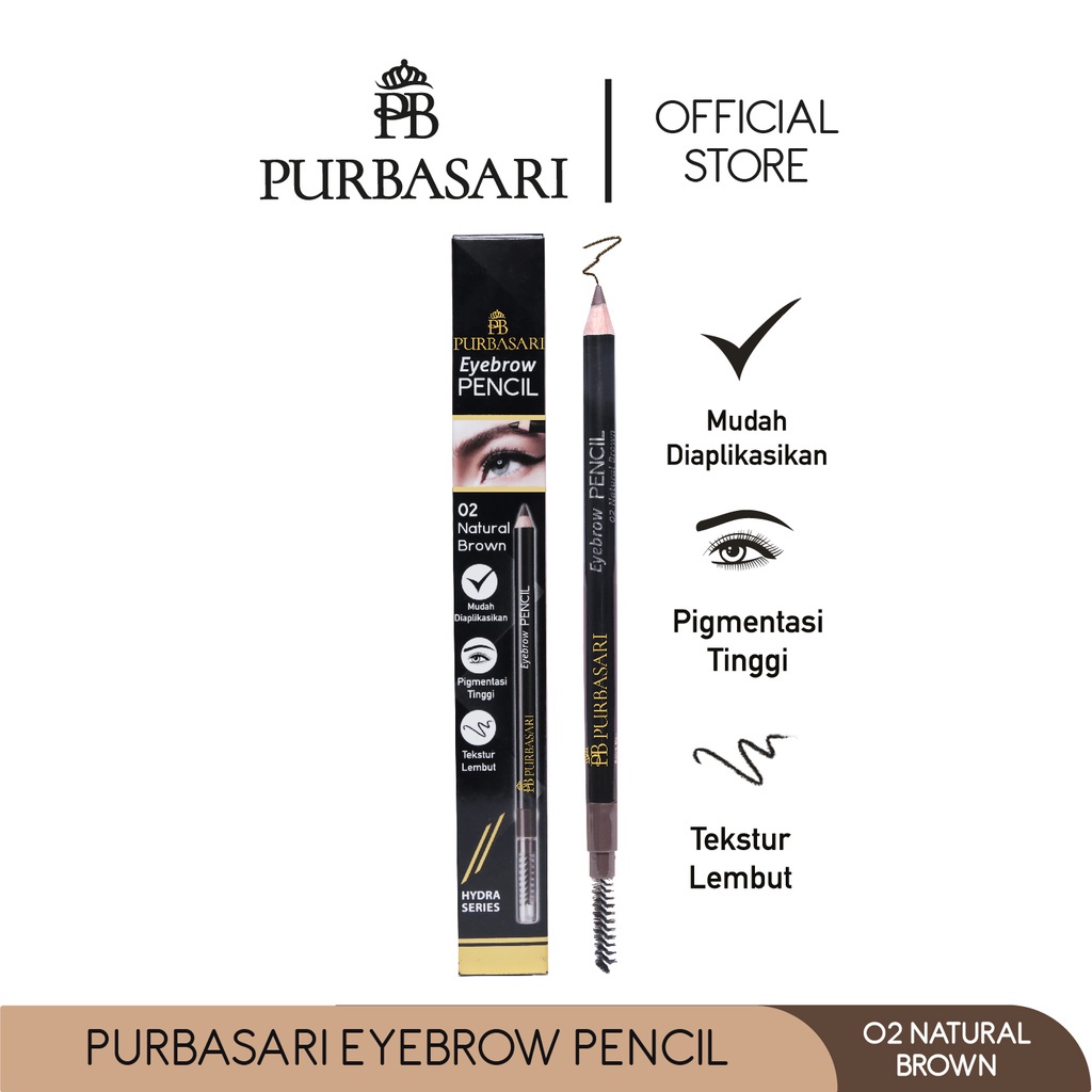 PURBASARI Eyebrow Pencil Hydra Series