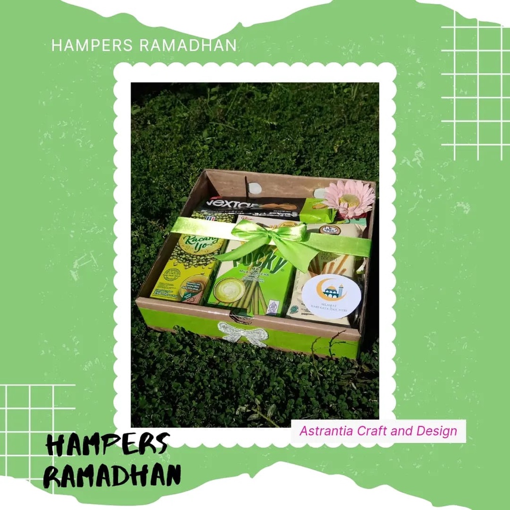 

HAMPERS SNACK LEBARAN MURAH WARNA HIJAU