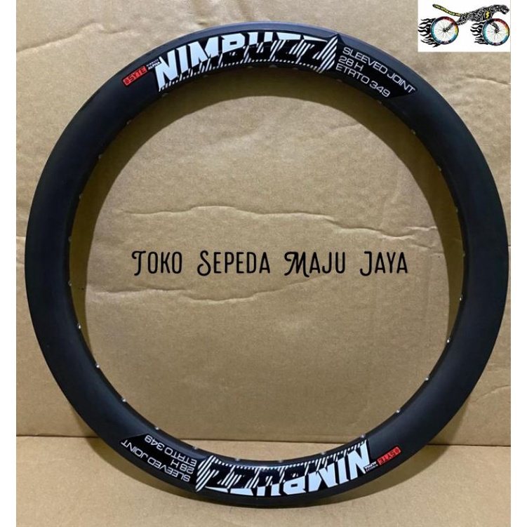 Syte Nimbuzz velg rims rim ukuran 16 plus 16 x 1 3/8 349 velg tinggi sepeda lipat minion folding bik