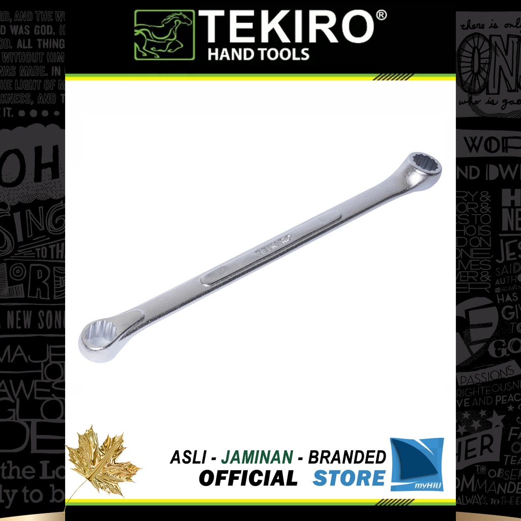 Kunci Ring ukuran 6 ~ 32 mm / Box Ended Wrench Spanner TEKIRO