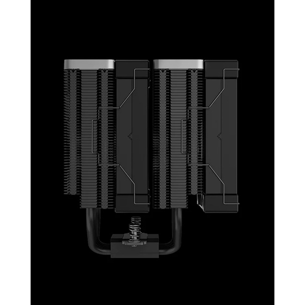 DEEPCOOL AK620 ZERO DARK DUAL TOWER FAN 2x12CM LGA1700 AM5 CPU COOLER