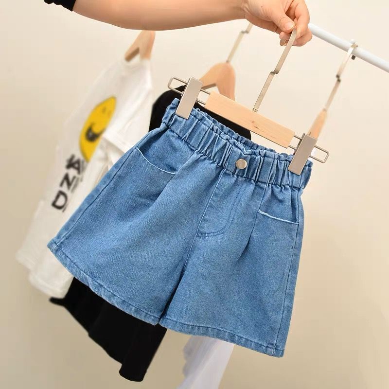 JEANS pendek celana rok anak korea vintage anak lucu korean style