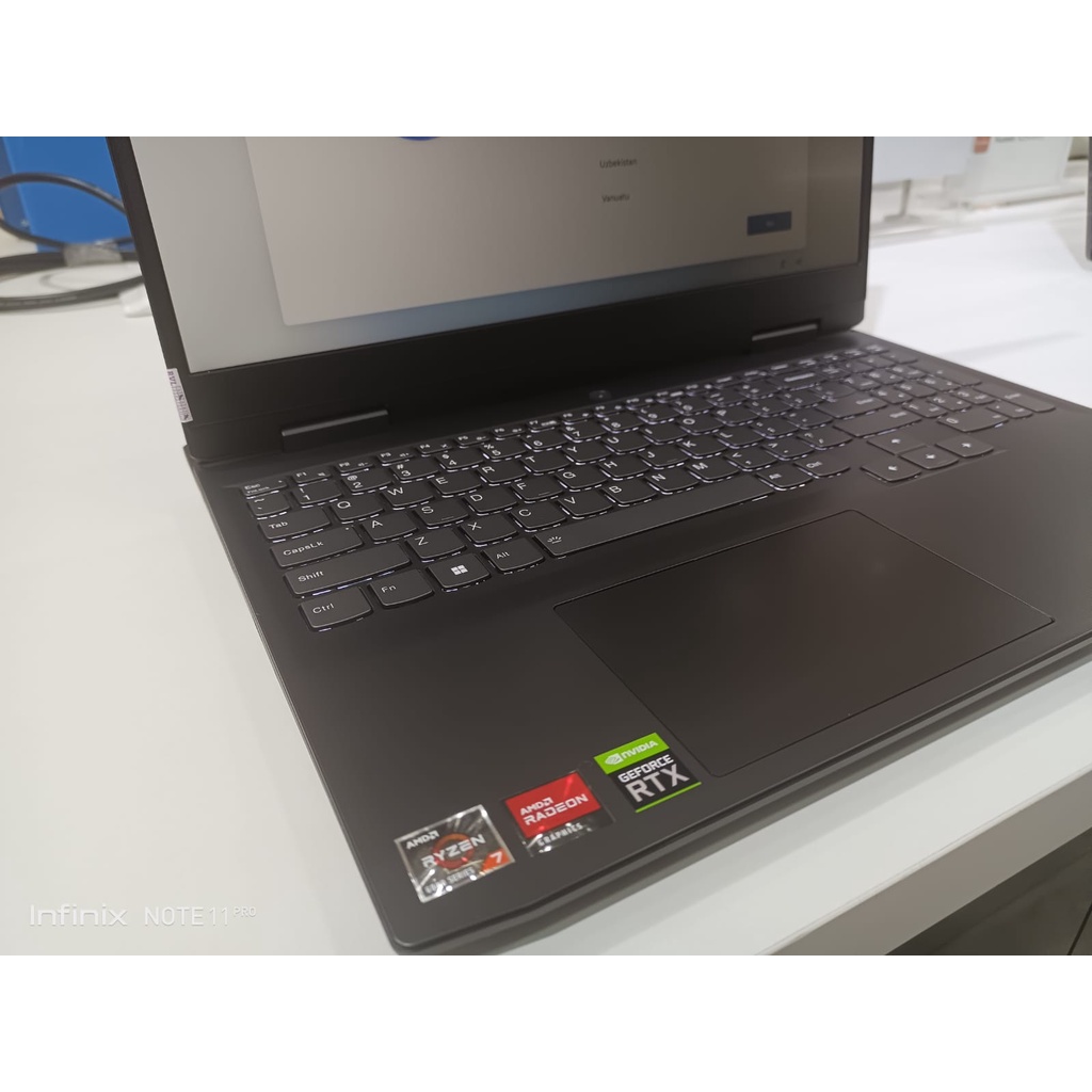 LAPTOP LENOVO IDEAPAD GAMING 3 15 AMD RYZEN 7 6800H 16GB DDR5 1TB RTX3050 15.6FHD 120HZ WINDOWS 11 GREY