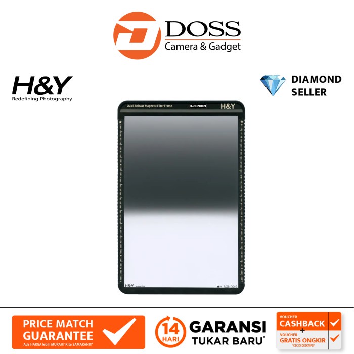 H&Y K-SERIES H-REVERSE GND 0.9 WITH FRAME FILTER KAMERA