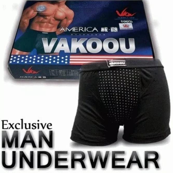

Free Ongkir/ CD VAKOOU USA CELANA DALAM MAGNET BOXER KESEHATAN PRIA ( TANPA DUS )