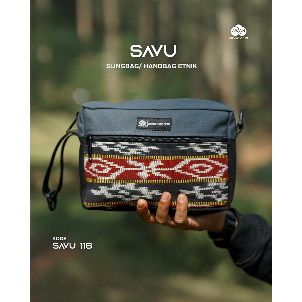 AEC SAVU Slingbag / Handbag Etnik Pria Wanita