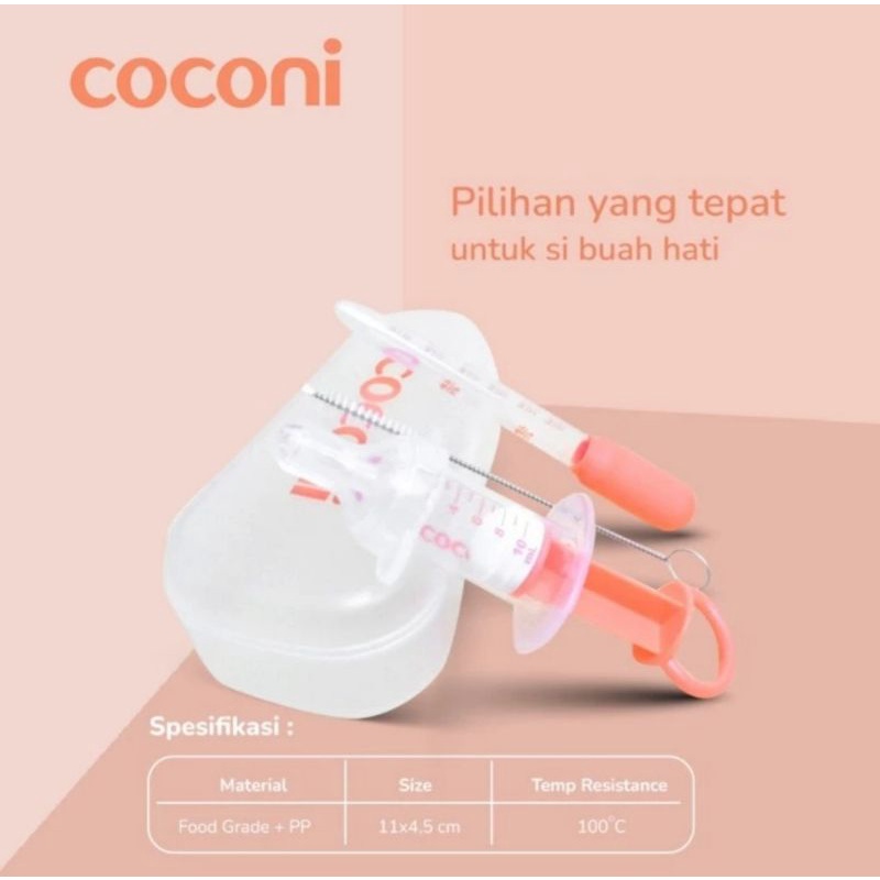 COCONI Medicine Feeding Set / Alat Bantu Minum Obat Anak