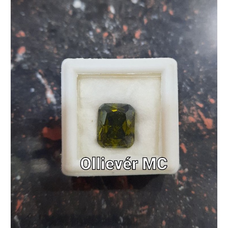 Batu Green Safir Asli Top