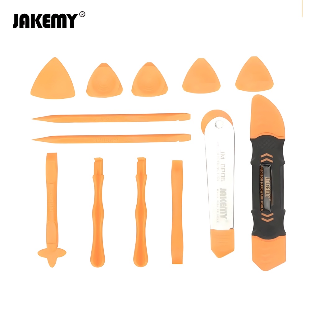 Jakemy Opening Tool Congkelan Stainless Steel Roller Lengkap Set Original JM-OP15