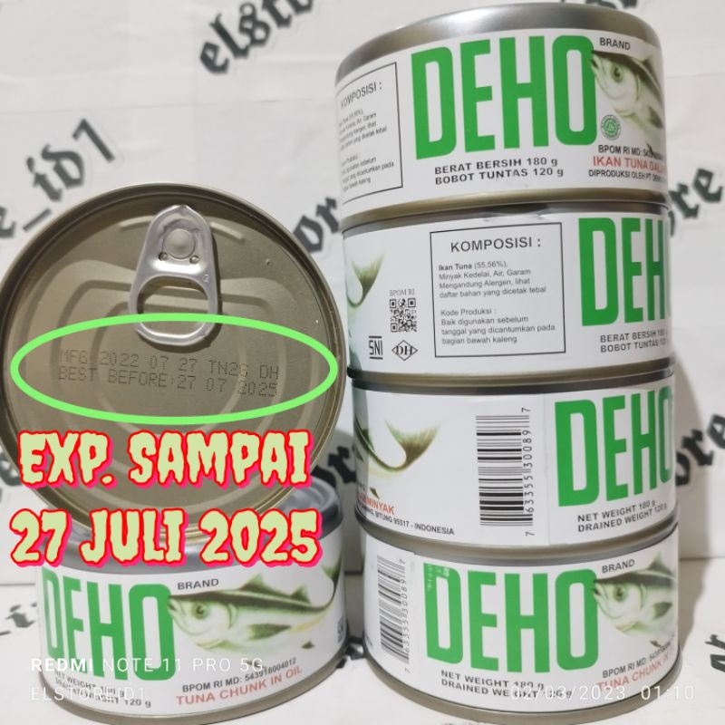 DEHO Tuna Kaleng 180 gram