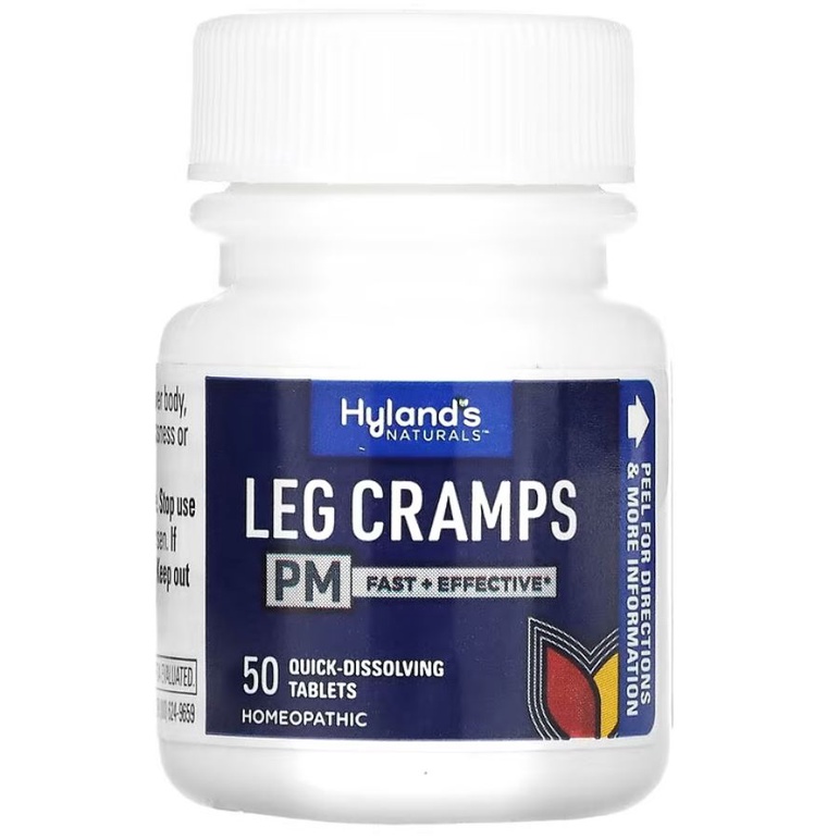 Hylands Leg Cramps PM 50 Tablets Relaksasi Kaki Atasi Otot Sendi Kaki Keram Malam Hari ORI USA